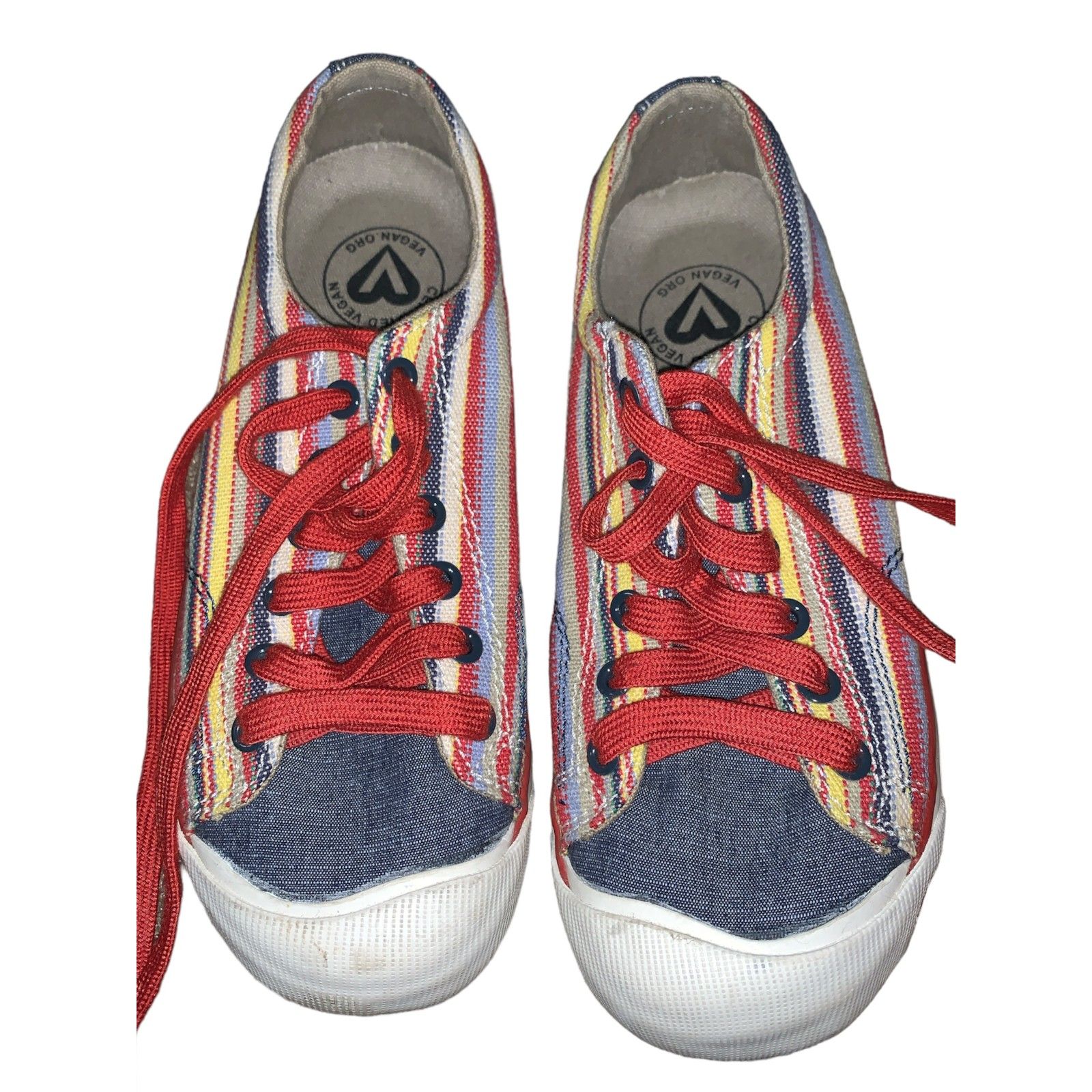 Keen Women's Sneakers, Red White Blue Yellow, Size U.S. 5.5, Used